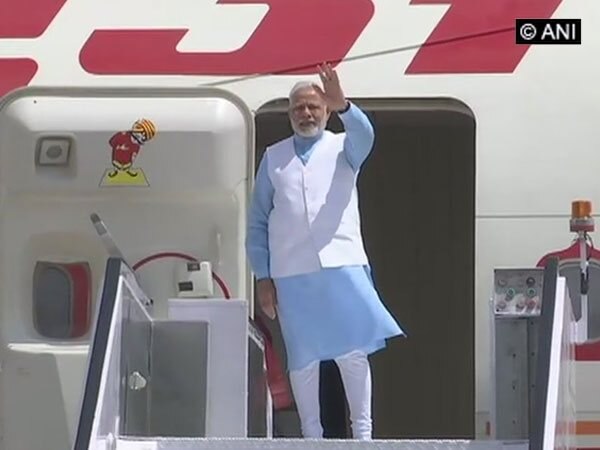 PM Modi leaves for 5-day Africa tour PM Modi leaves for 5-day Africa tour